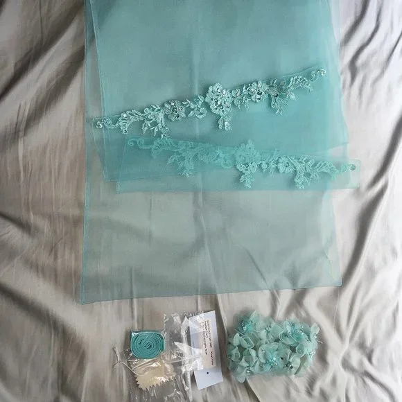 Morilee Vizcaya Quinceanera Corset Fairytale Dress Ball Gown 89174 *Note Cond - Picture 12 of 15